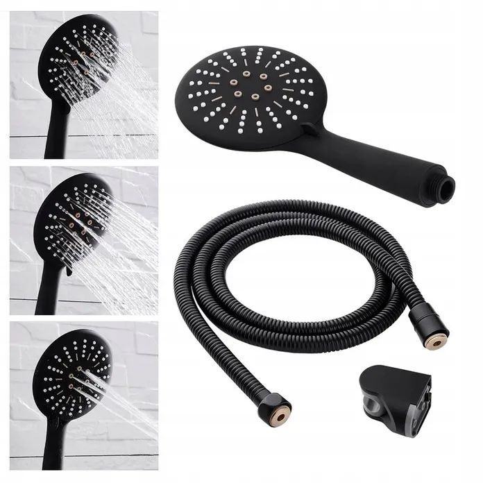 Душевой набор Rea Black, REA-P4101