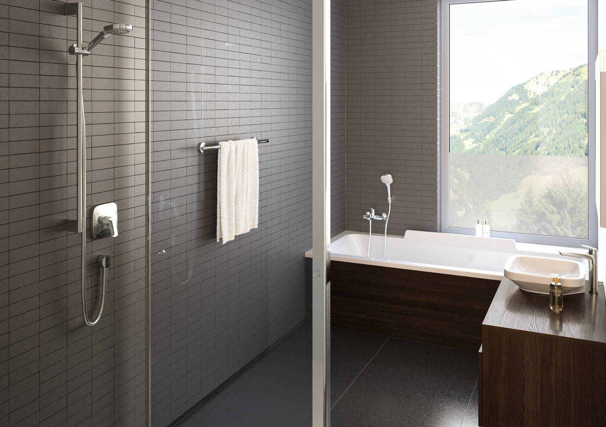 Душевой набор Hansgrohe Select E jet, 26424400
