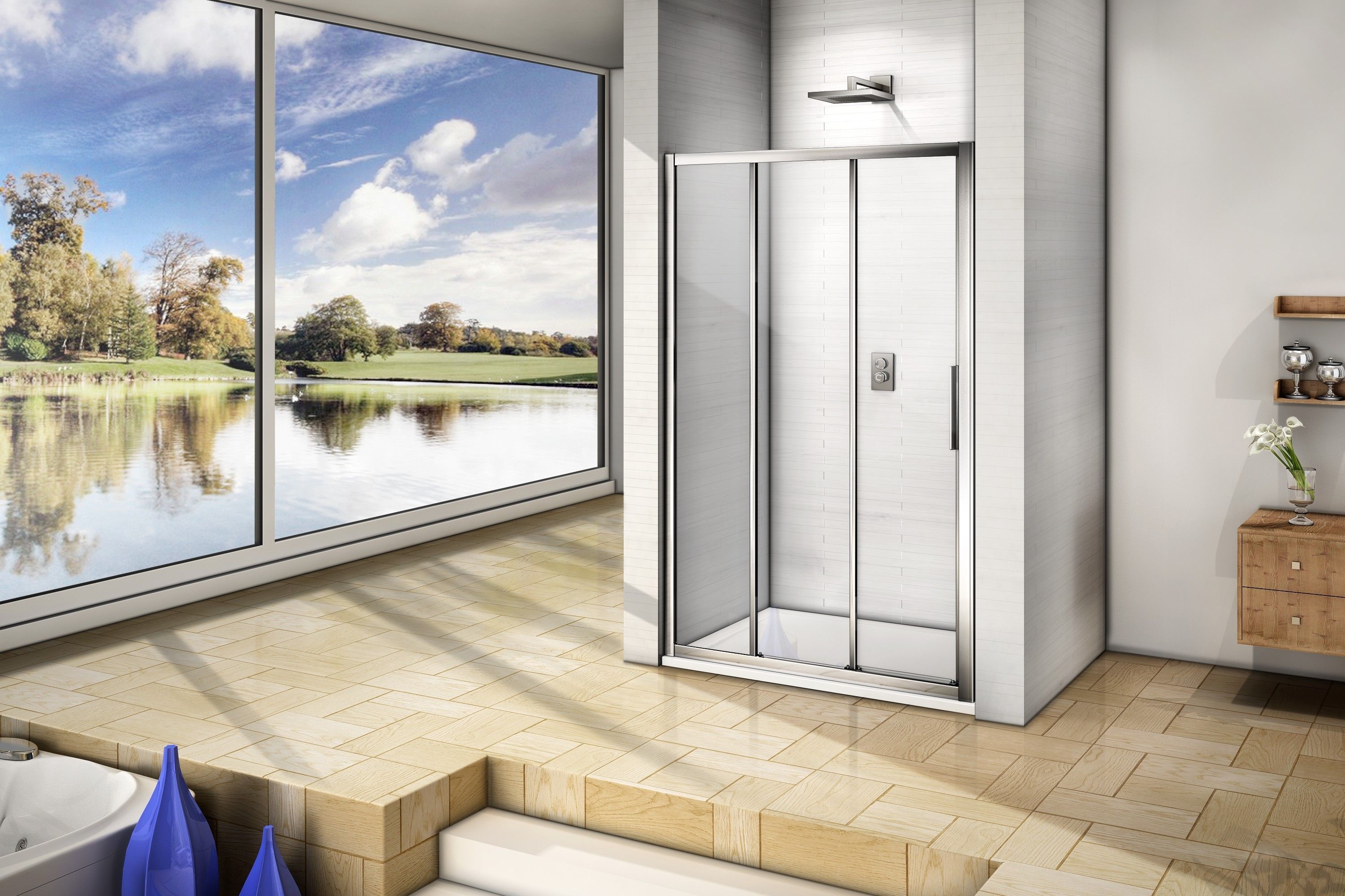 Душевая дверь Good Door Orion WTW-120-C-CH, ОР00006