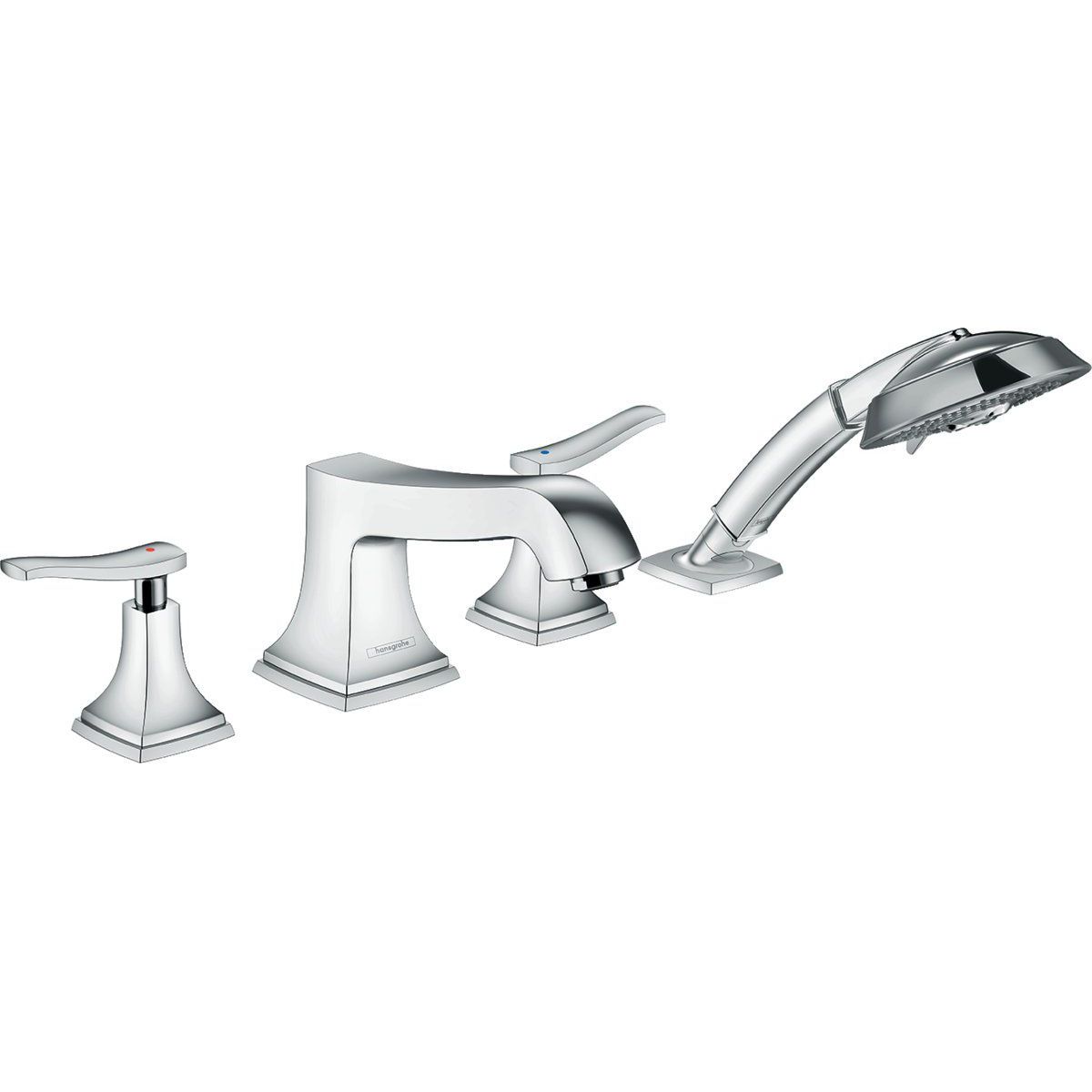 Врезной смеситель для ванны Hansgrohe Metropol Classic, 31441000
