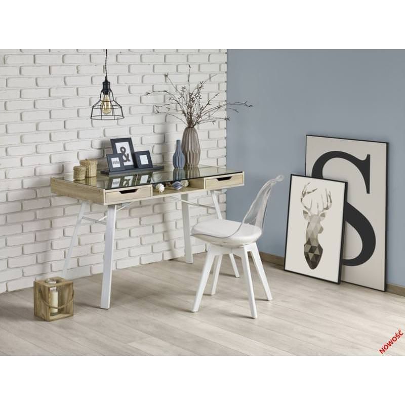 Стол компьютерный Halmar B-33 дуб сонома/белый, V-CH-B/33