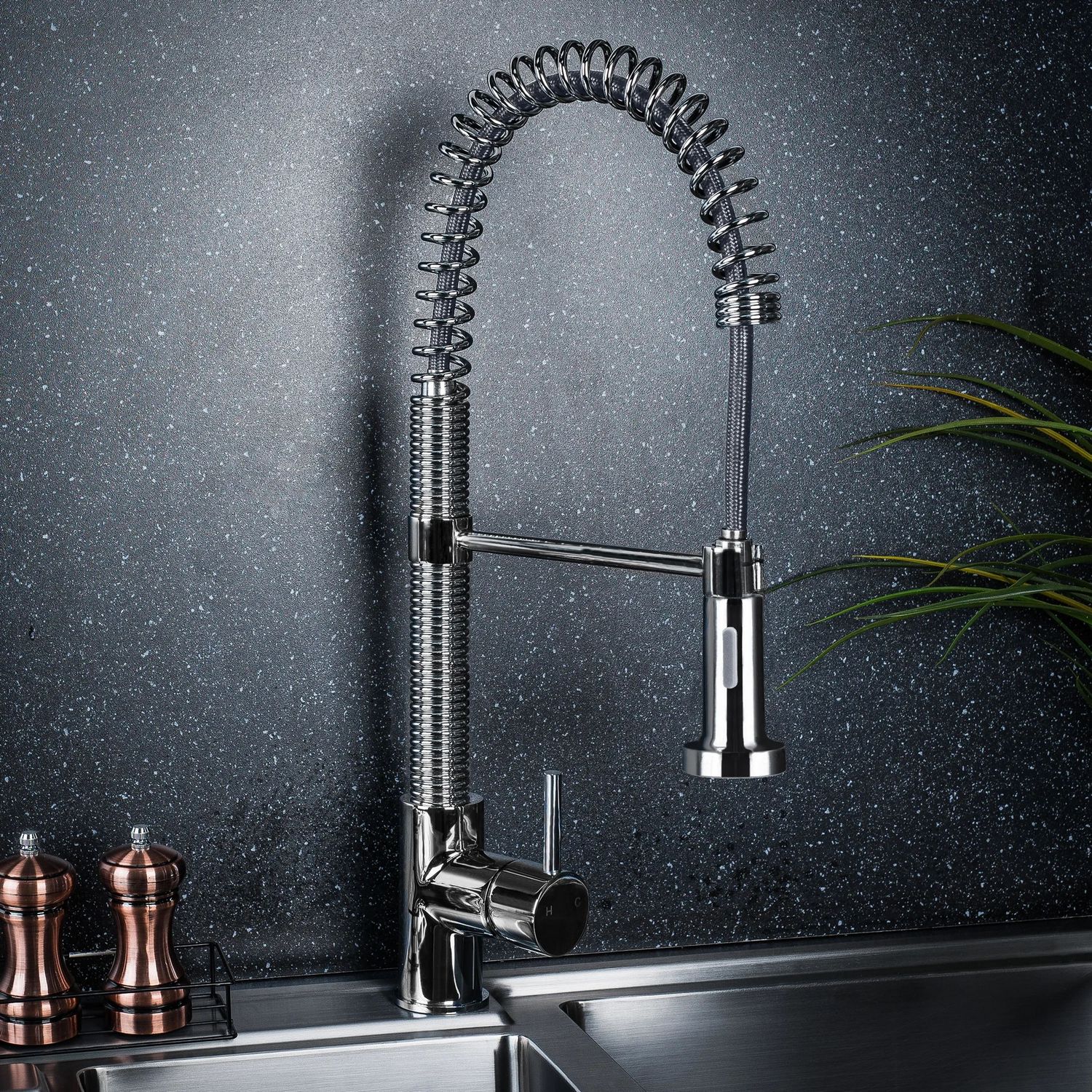 Смеситель для кухни Rea Spring Chrome, REA-B9145