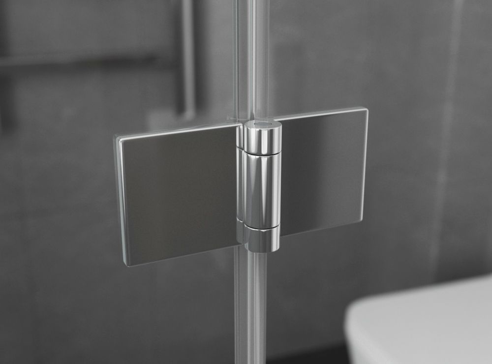 Прямоугольное душевое ограждение с распашной дверью Ambassador Diamond