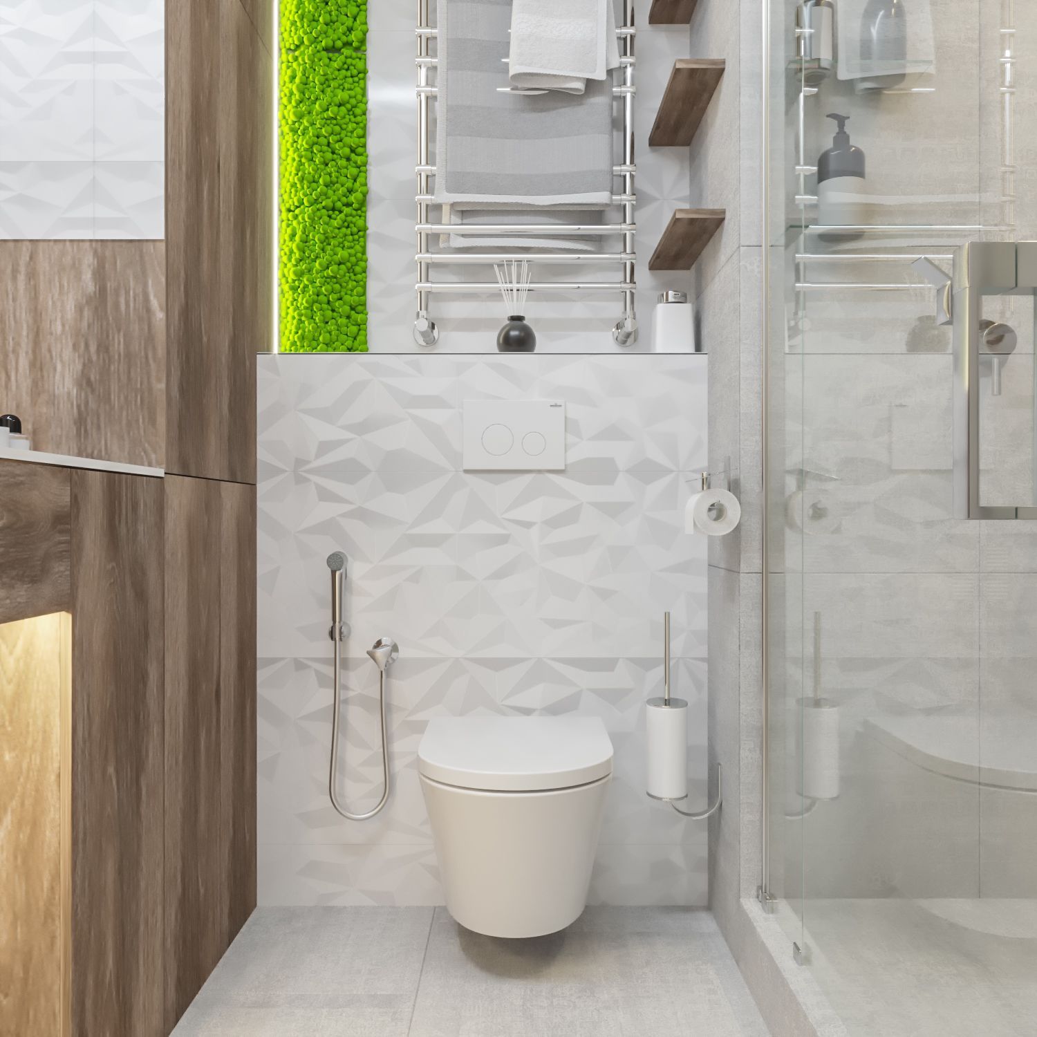 Подвесной унитаз Lavinia Boho Biore Compacto Rimless, 330402CR