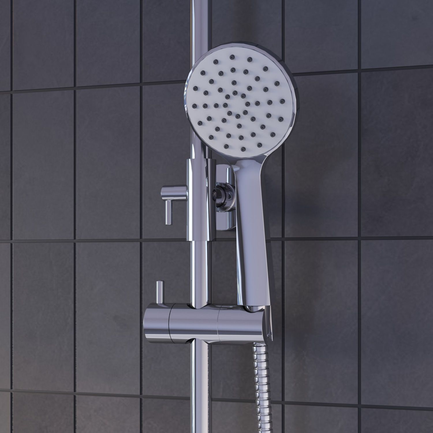 Смеситель с верхним душем, Iddis Joker, JOKSB1Fi06