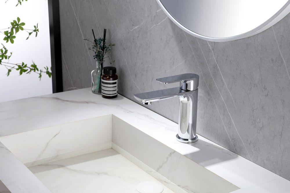 Смеситель для раковины Abber Weiss Insel хром, AF8010