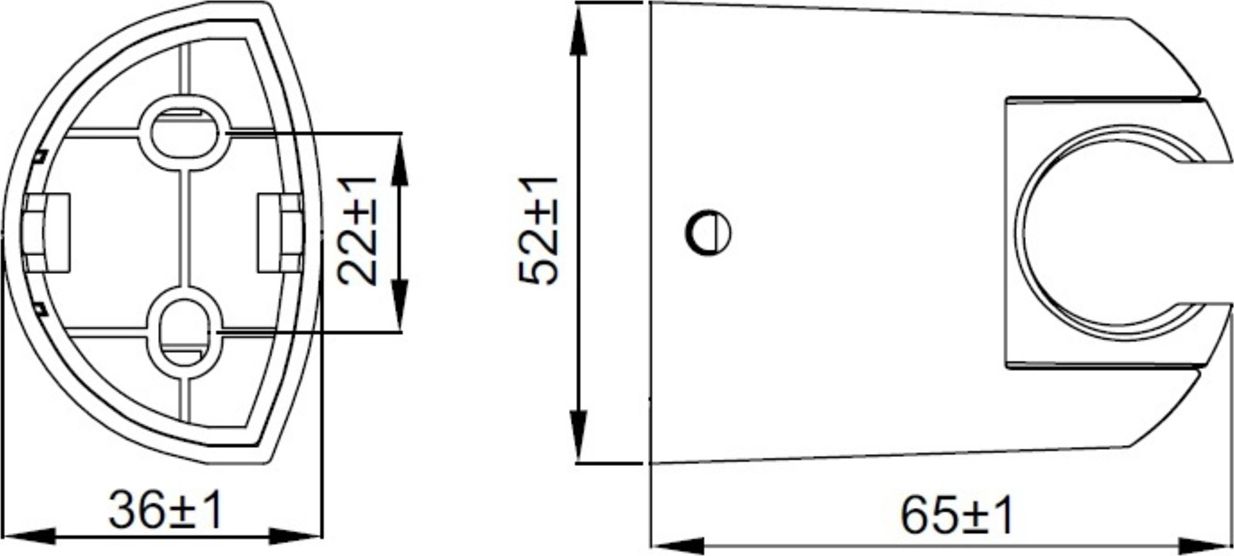Держатель для лейки, 020, Iddis, 020CP00I53