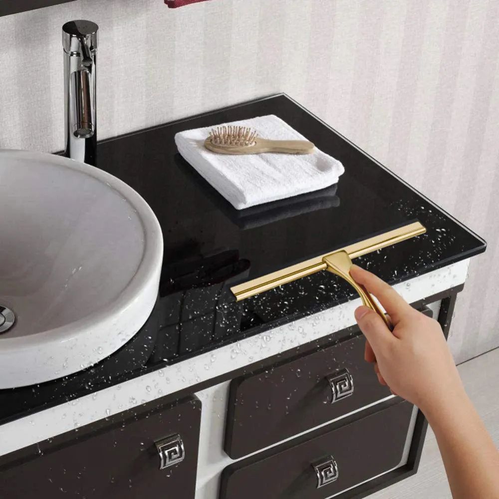 Водосгон (стяжка) для стекла Rea Gold, REA-72000