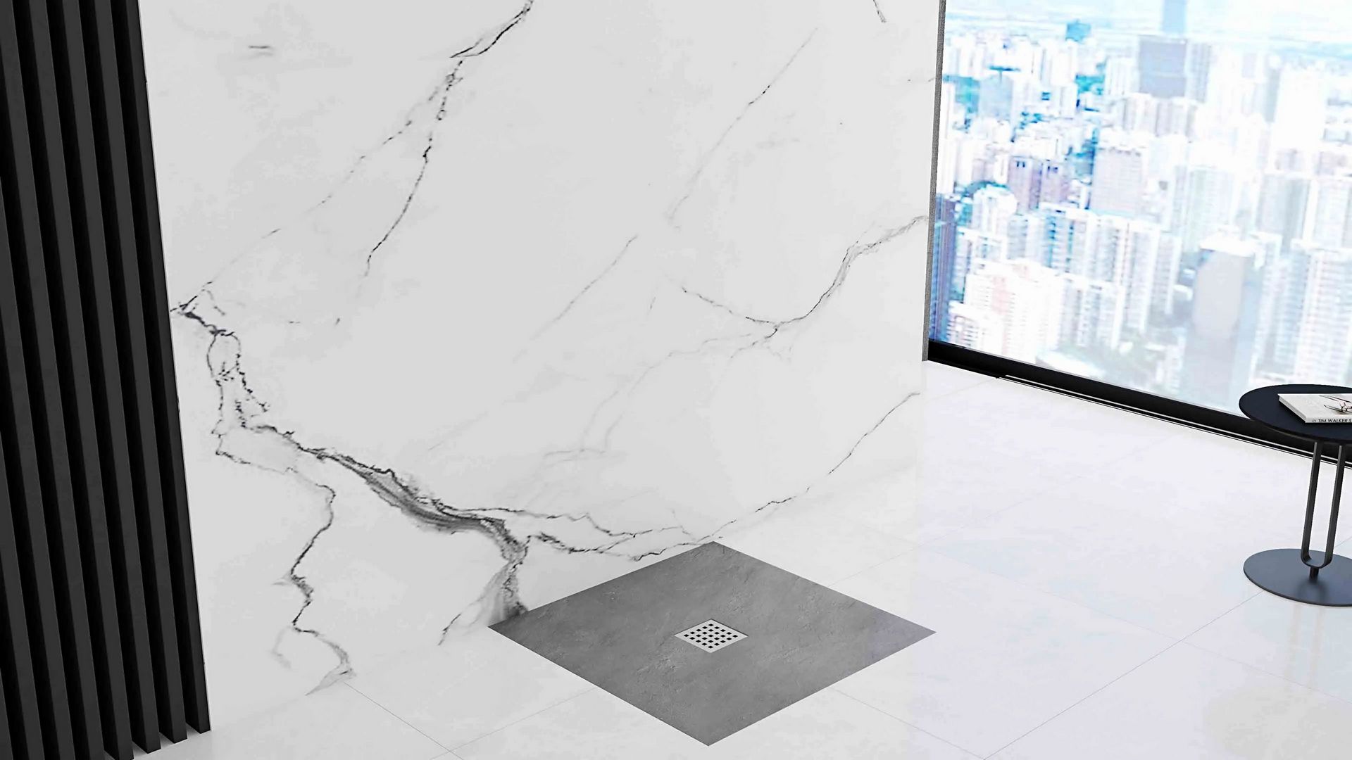 Поддон Rea Grey Rock 90x90, REA-K4585