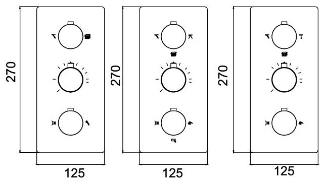 Встраиваемый смеситель RGW SP-41-03