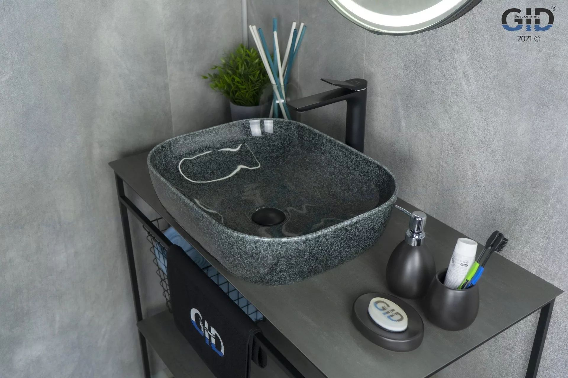 Умывальник Gid MNC338 50x40, 54431