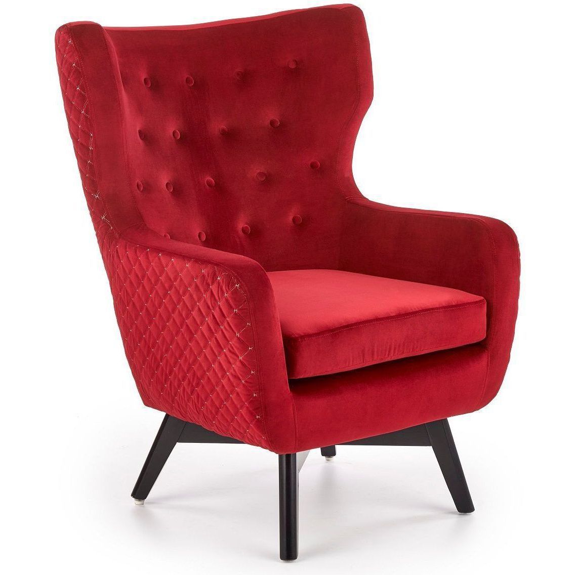 Кресло Halmar Marvel бордовый/черный, V-CH-MARVEL-FOT-BORDOWY