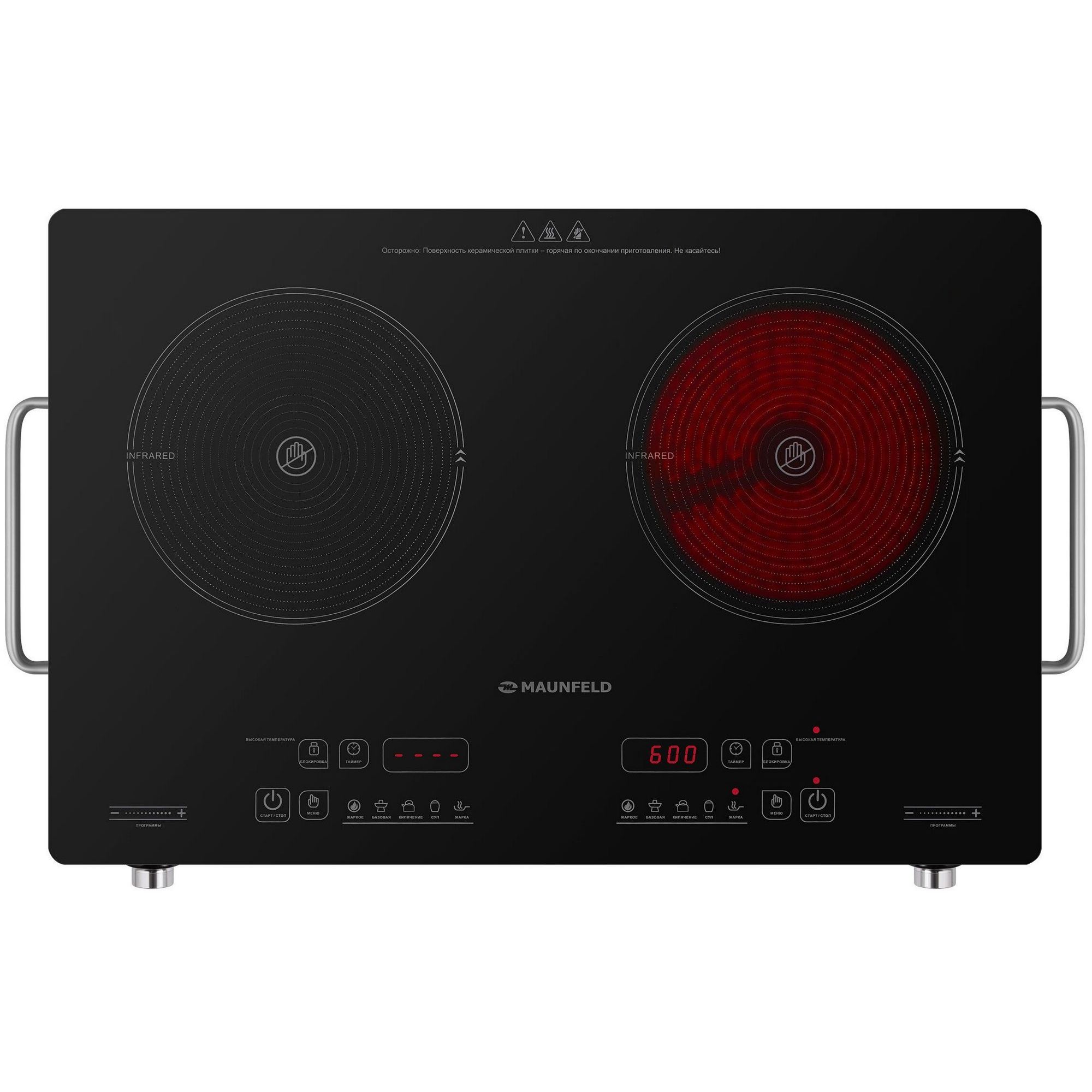 Электрическая варочная плитка Maunfeld EVCE.F592-BK