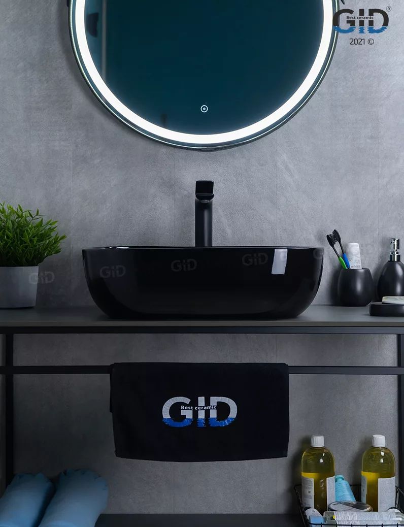 Умывальник Gid BL1302 50x40, 53347