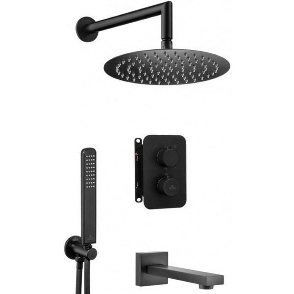 Душевая система скрытого монтажа термостатическая 3 функции Deante, BXYSX44T-1