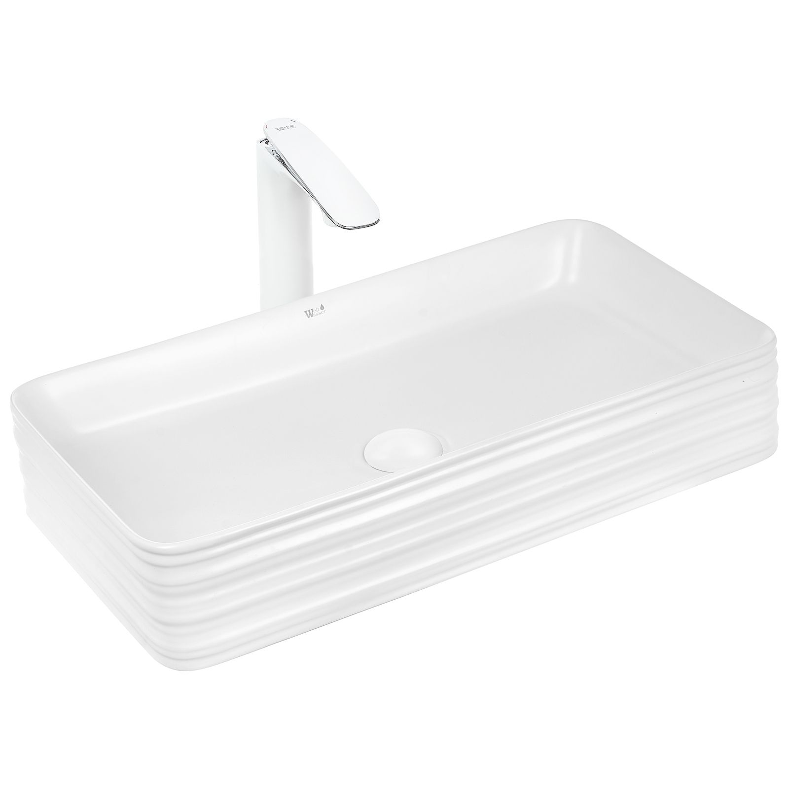 Раковина накладная WeltWasser ELBACH 2250 MW 67.5x38