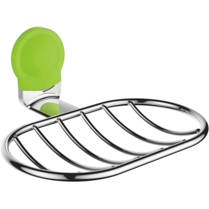 Мыльница настенная решетка (зеленый) Ledeme L30102P-1