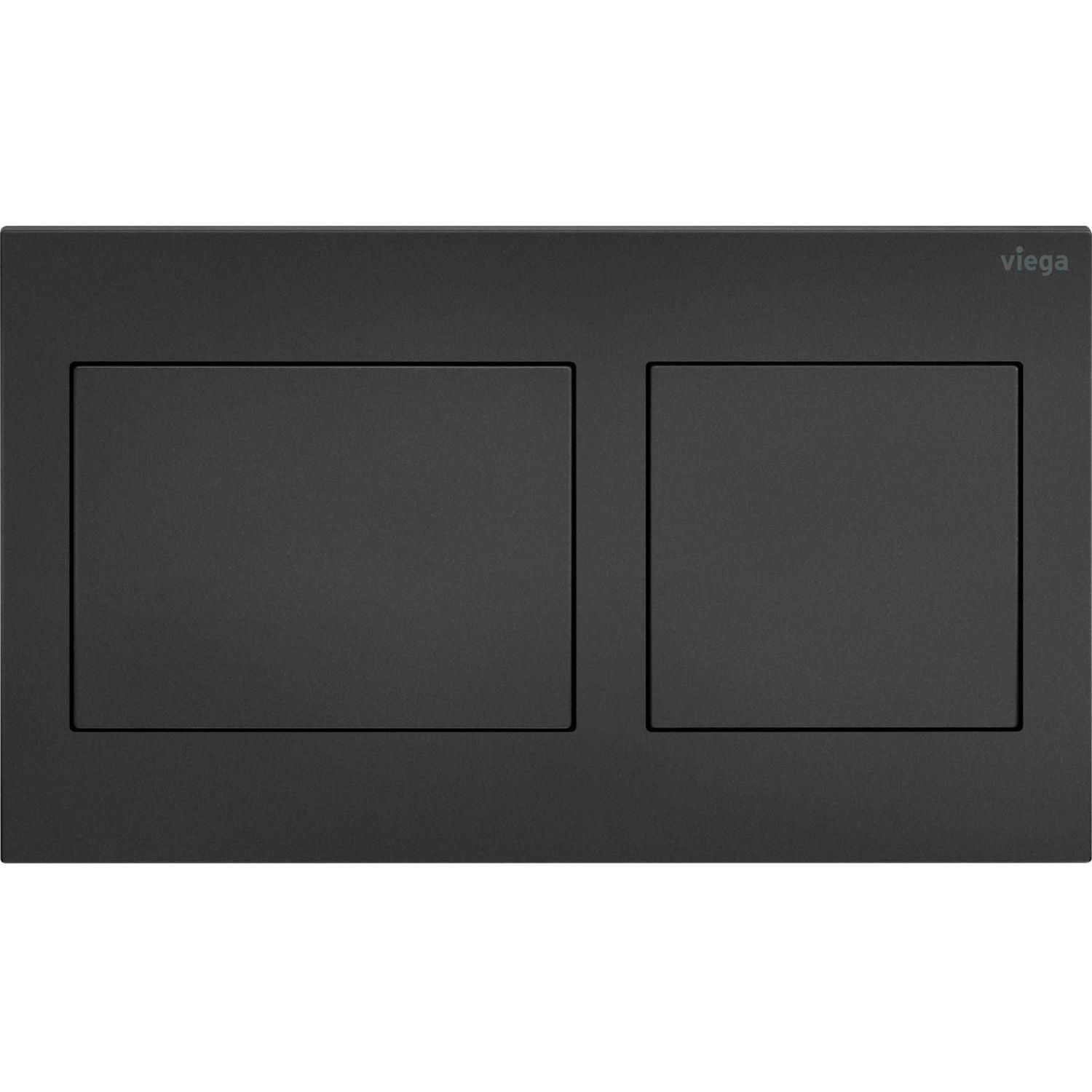 Кнопка смыва Prevista для инсталляции Viega Visign for Style 21, черный матовый, 801724