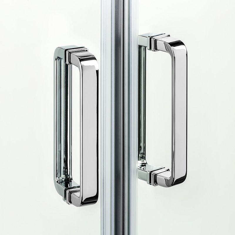 Душевой уголок полукруглый New Trendy Feria с поддоном