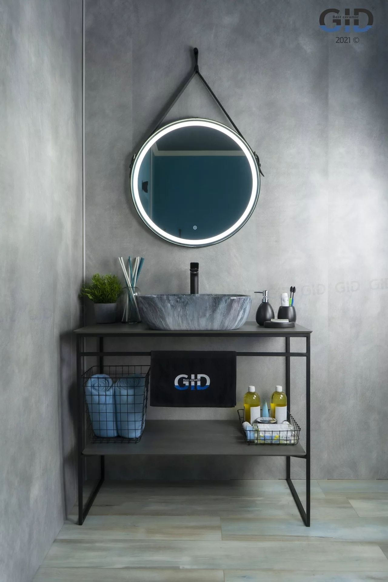 Умывальник Gid K397G124 50x40, 54401