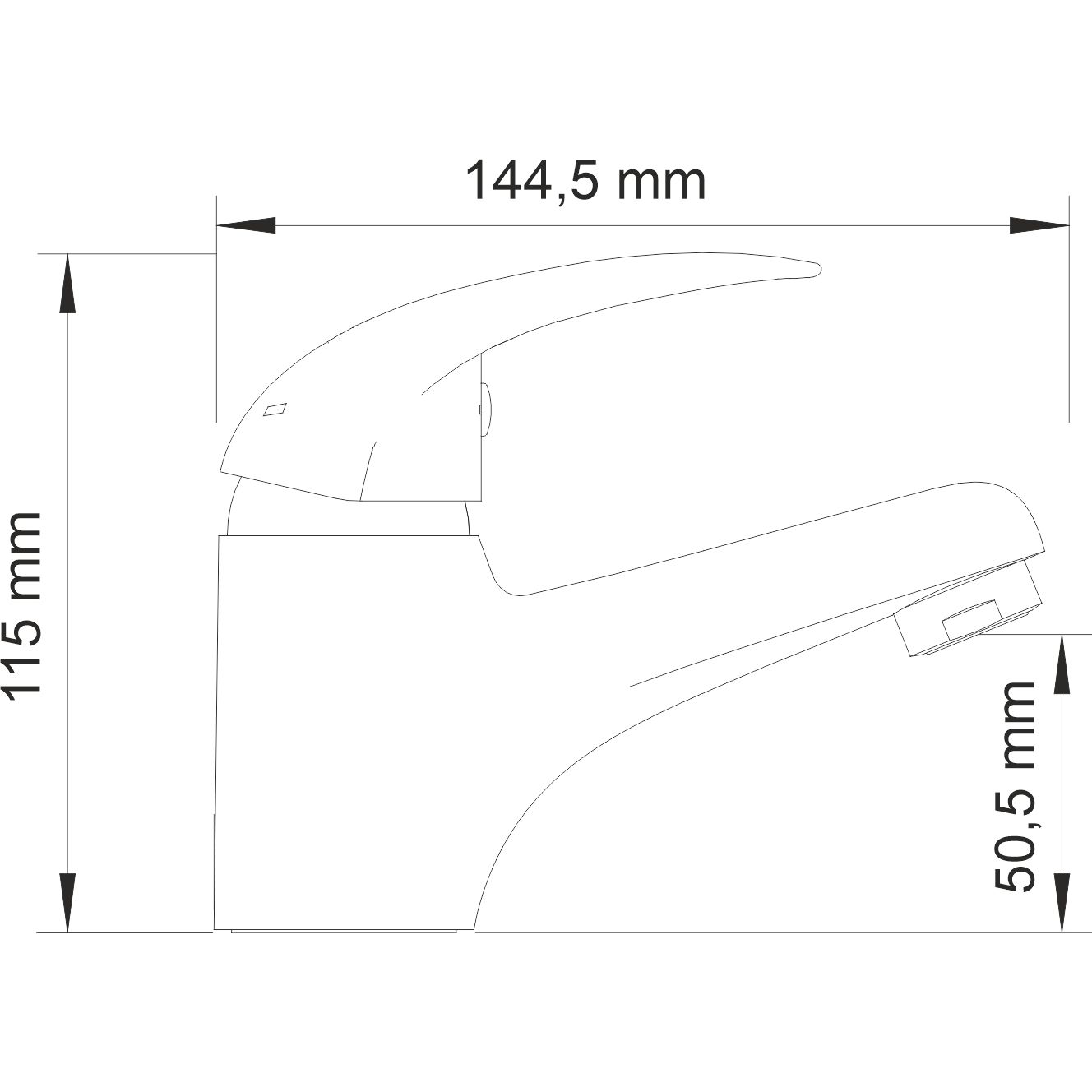 Смеситель для умывальника WasserKRAFT Isen, 2603