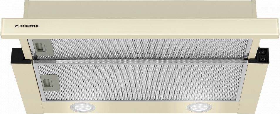 Кухонная вытяжка Maunfeld VS Fast Glass 60 бежевый