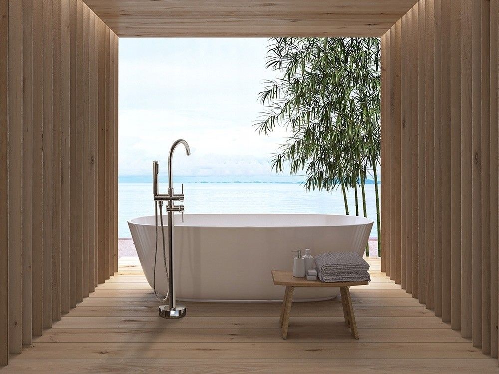 Смеситель для ванны Rea Ortis Chrome, REA-B1011