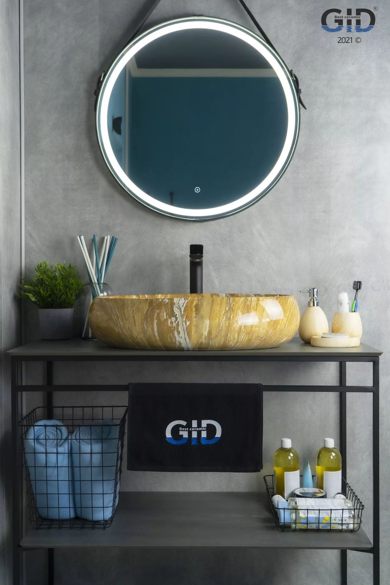 Умывальник Gid MNC164 60x41, 54406