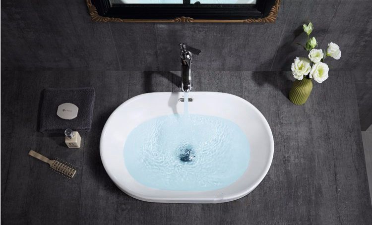 Раковина для ванной Ceramalux 61x40, 5006С