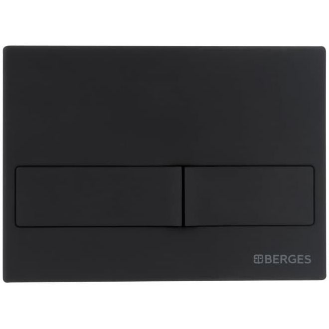 Комплект Berges Novum, кнопка L5 Soft Touch черный, унитаз Ego Rimless, v, 047215