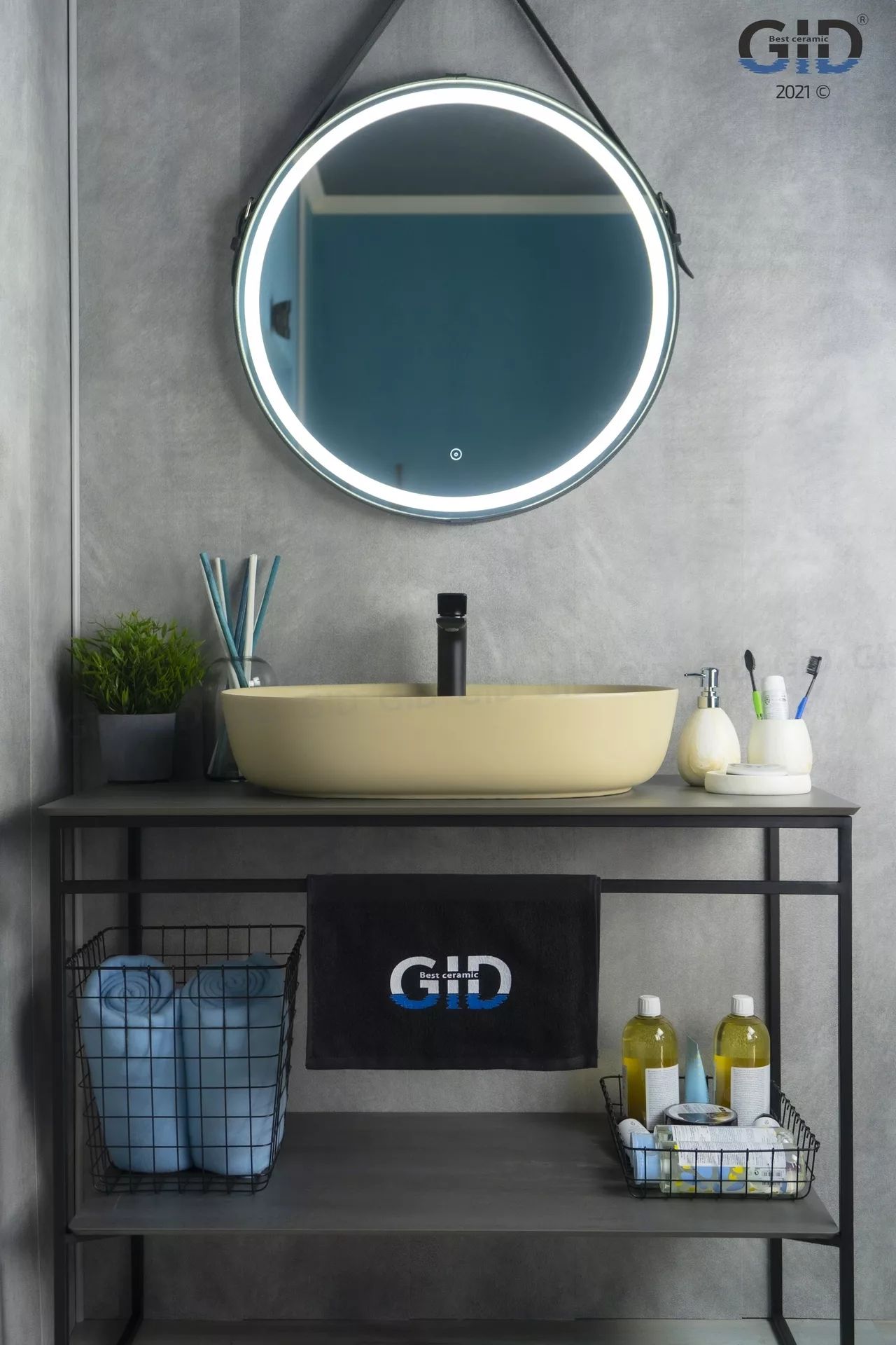 Умывальник Gid SR1346 61x41, 53343