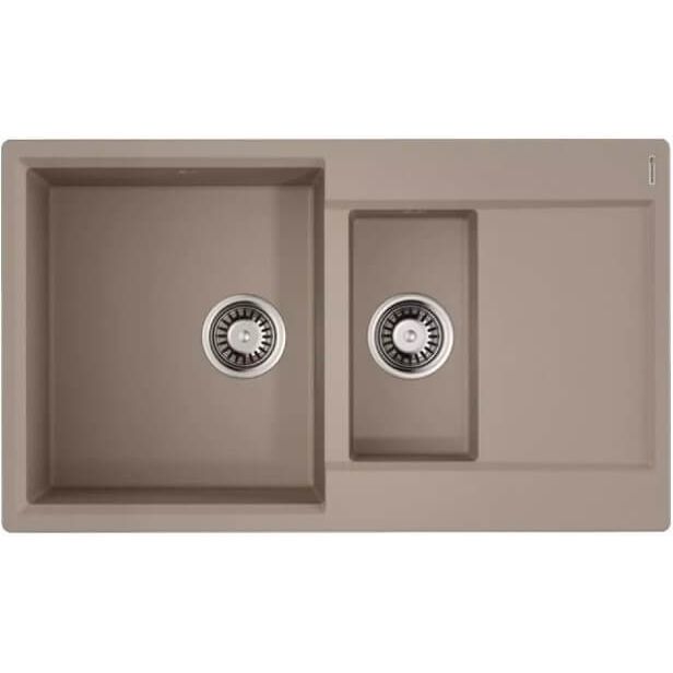 Кухонная мойка Omoikiri Daisen 86-2-SA (бежевый), 4993478