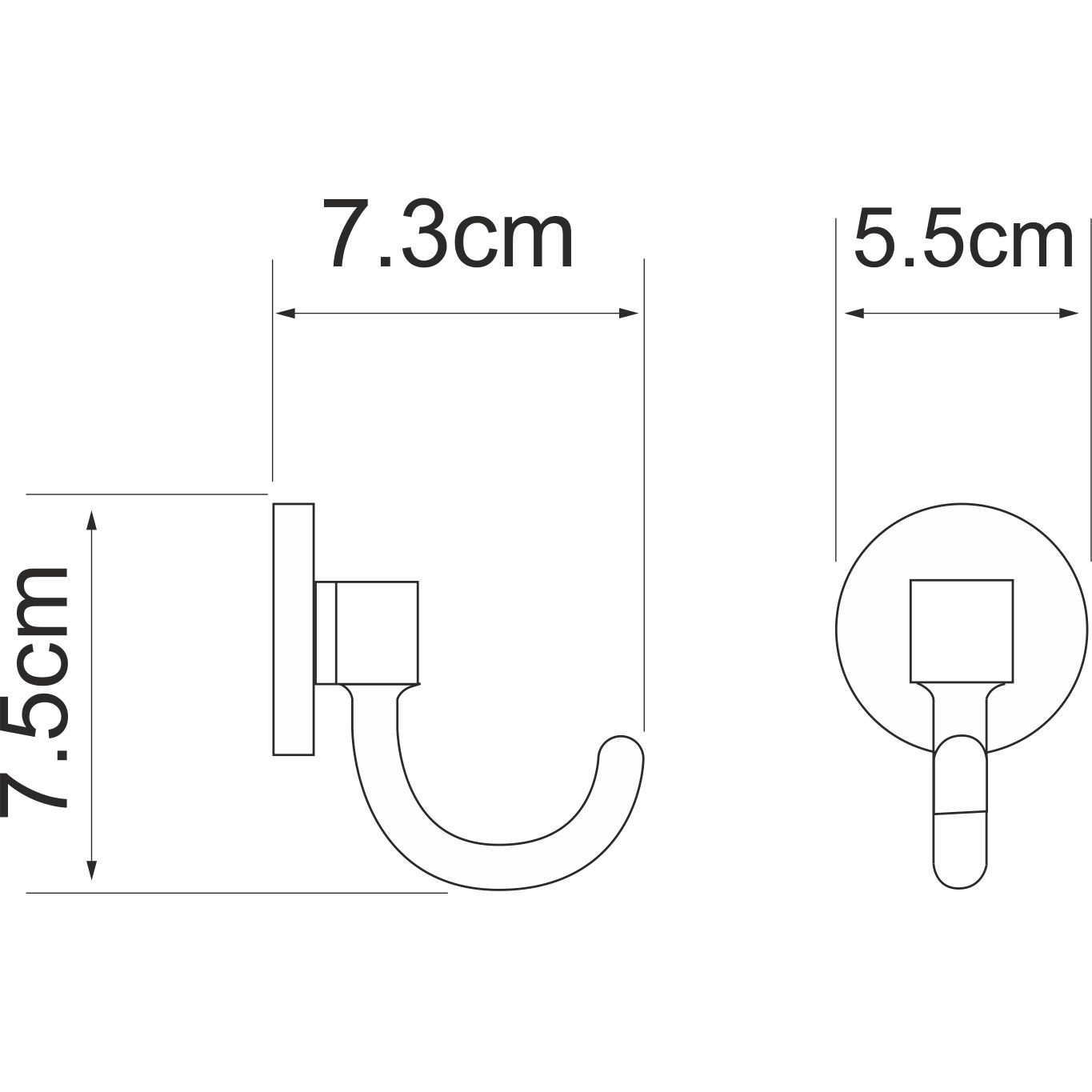 Крючок WasserKRAFT Rhein, K-6223