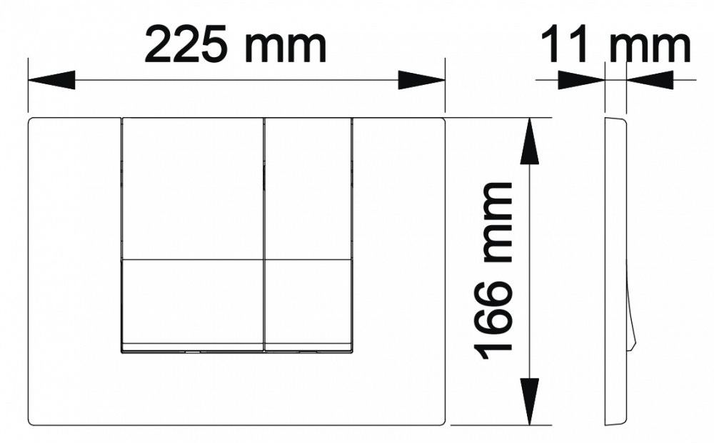 Комплект Berges Novum, кнопка S3 хром глянец, унитаз Ego Rimless, сиденье Toma Slim, 047243