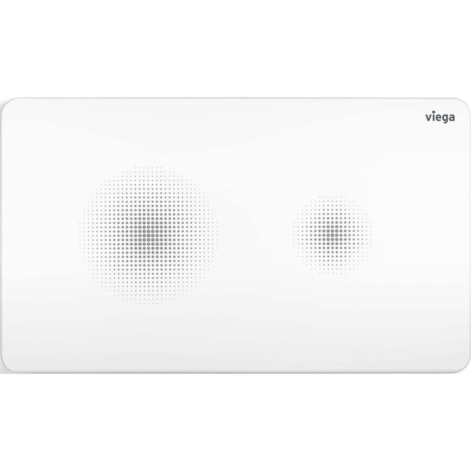 Кнопка смыва электронная Prevista для инсталляции Viega Visign for Life 25, белый, 774356