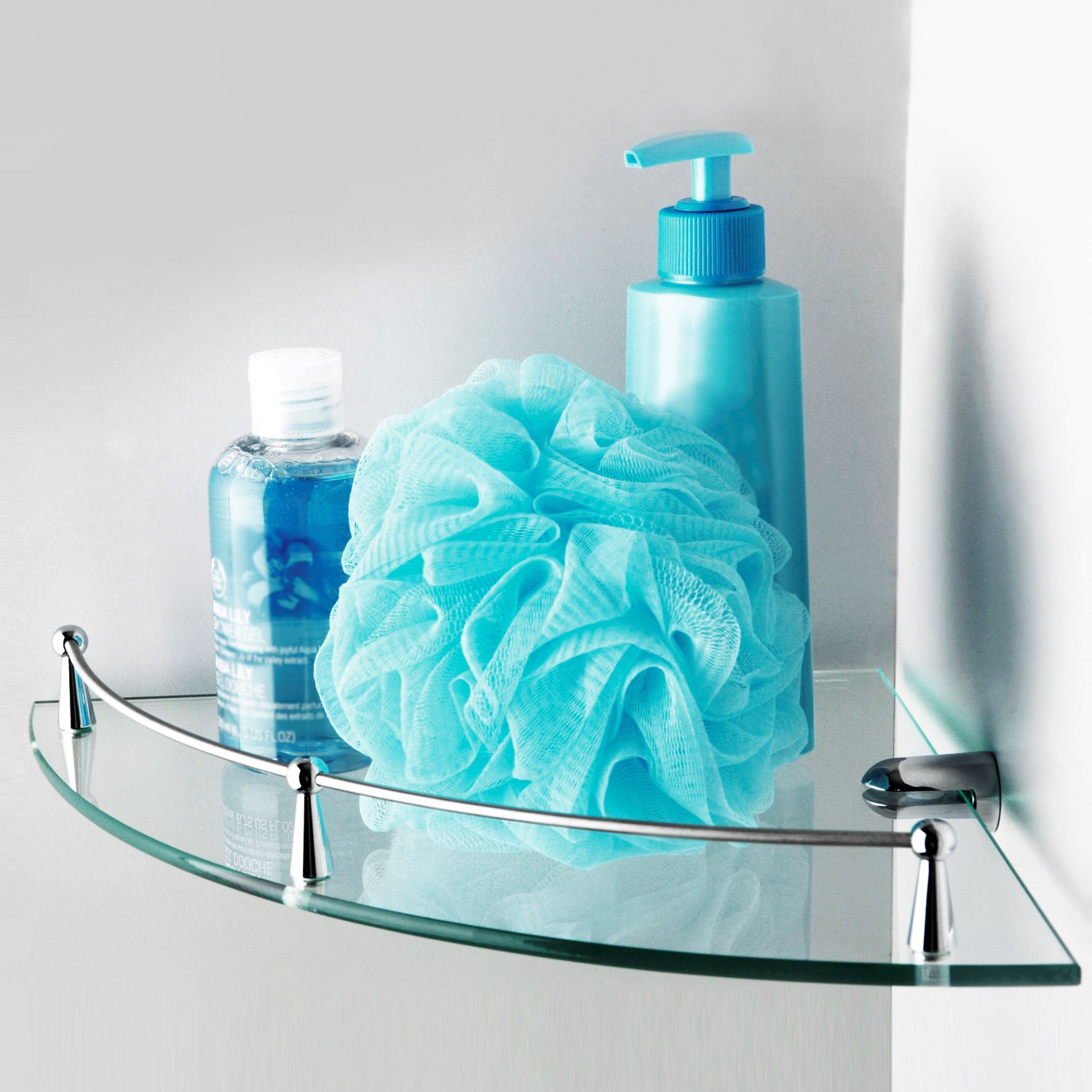 Полка стеклянная угловая WasserKRAFT, K-544