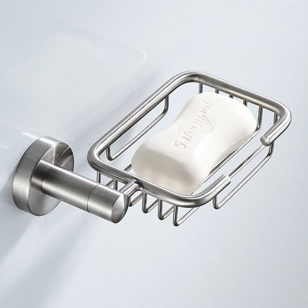 Мыльница настенная решетка (сатин) Ledeme L71702-1