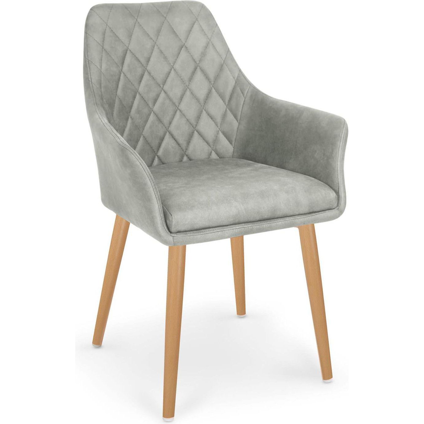 Стул кухонный Halmar K287 серый, V-CH-K/287-KR-POPIEL