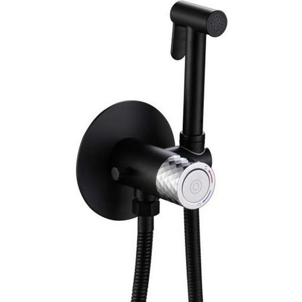 Гигиенический душ Vivi Felice 4515 Cromo-Nero Opaco