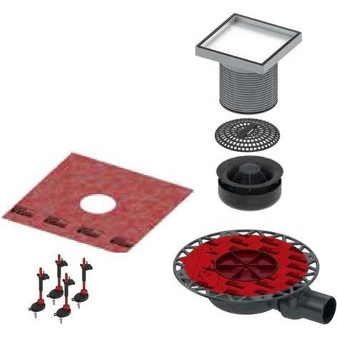 Комплект точечного трапа под плитку TECEdrainpoint S DN 50, 3600000