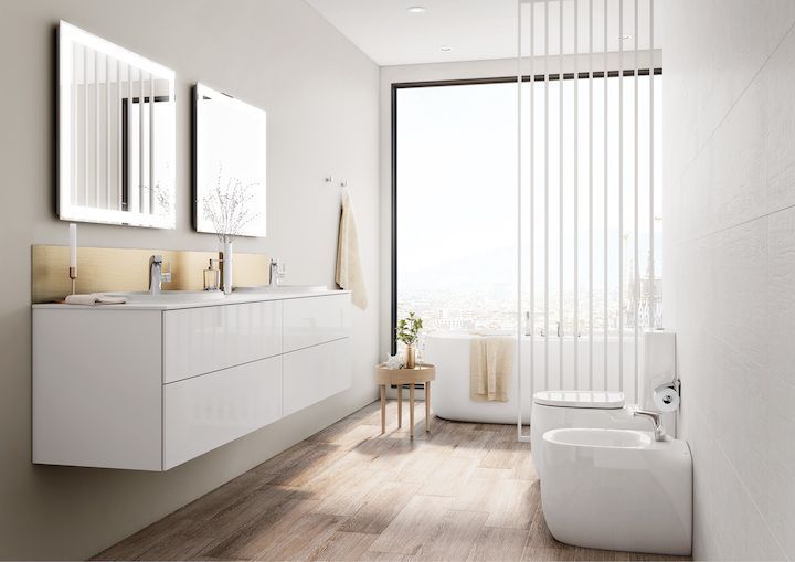 Унитаз приставной Roca Beyond Rimless, A3470B7000