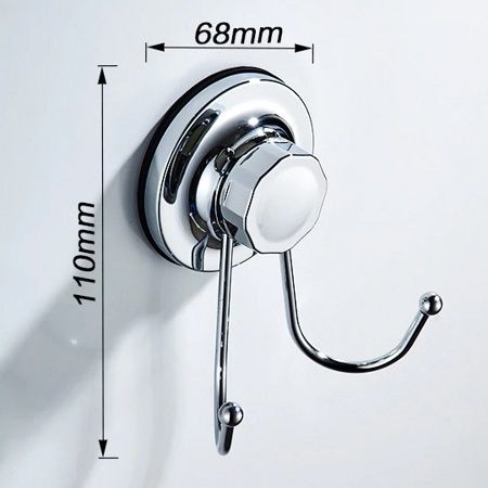 Крючок двойной на присоске Ledeme L3705-2