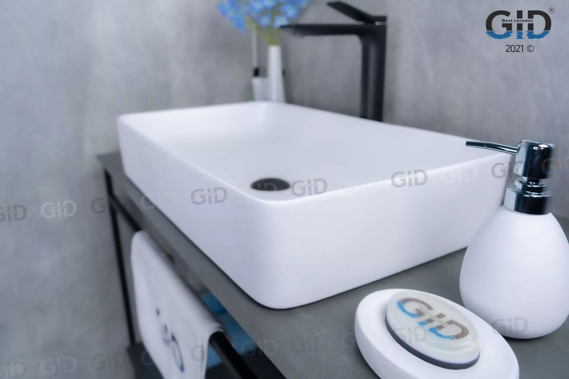 Умывальник Gid WM9396 60x34, 51189