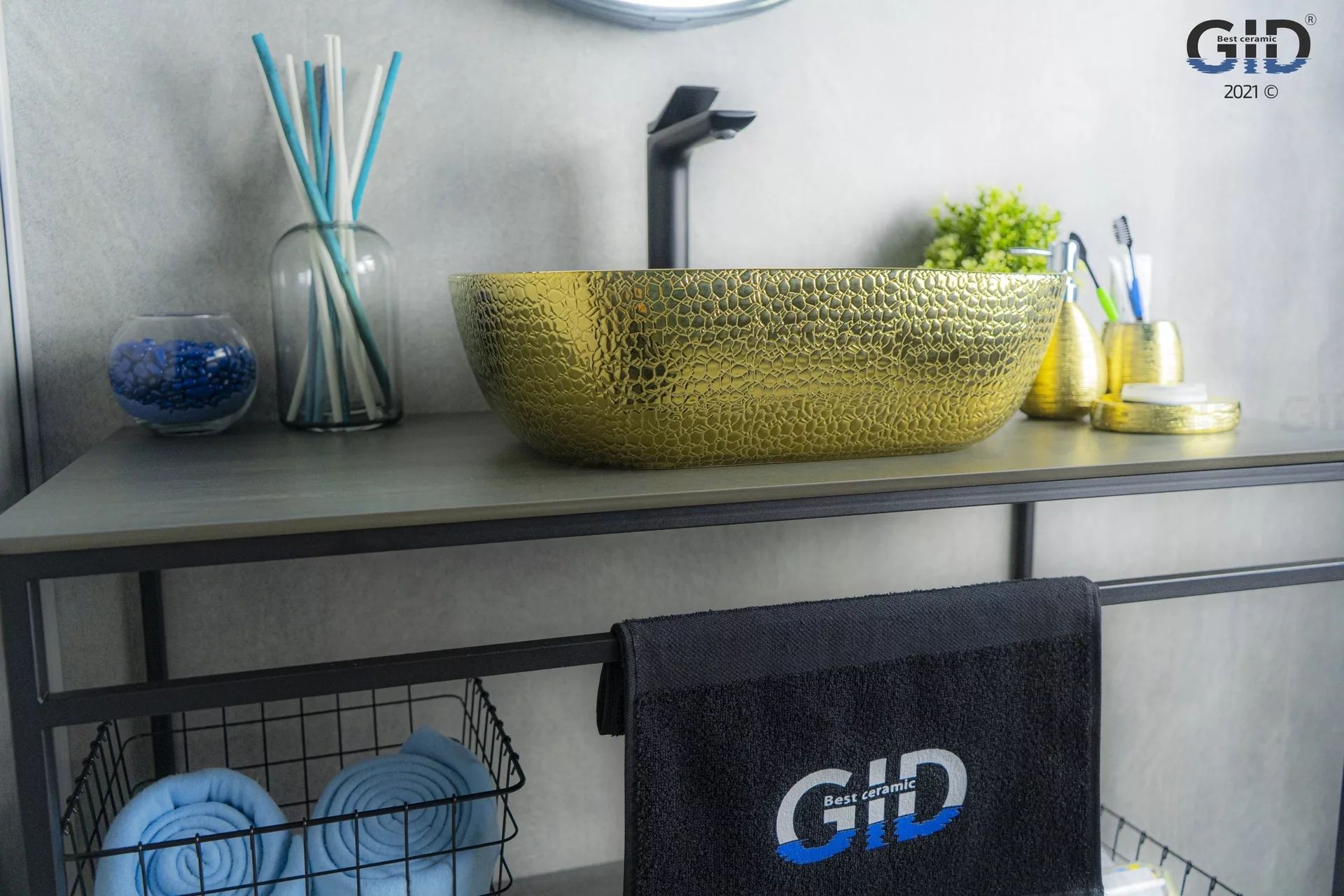 Умывальник Gid D1333H022 46x32.5, 53320