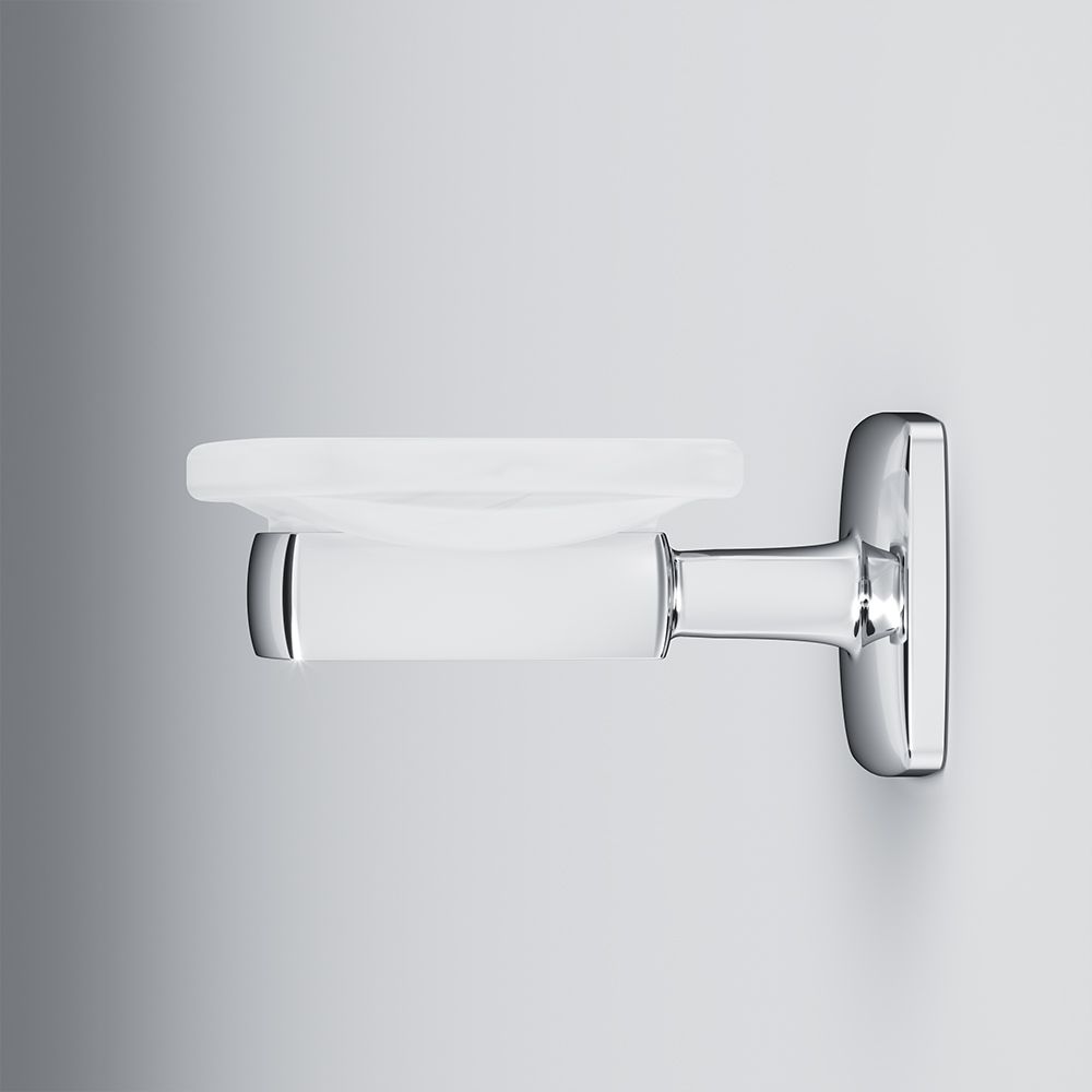 Стеклянная мыльница с настенным держателем AM.PM Gem, A9034200