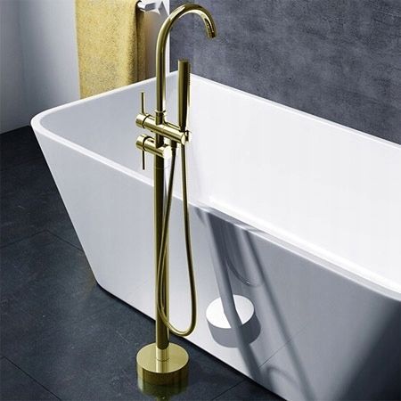 Смеситель для ванны Rea Ortis L.Gold, REA-B7430