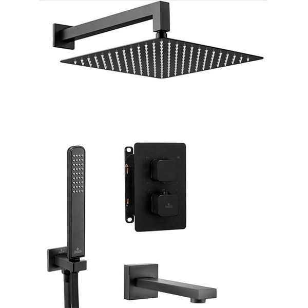 Душевая система скрытого монтажа термостатическая 3 функции Deante, BXYSX44T-2