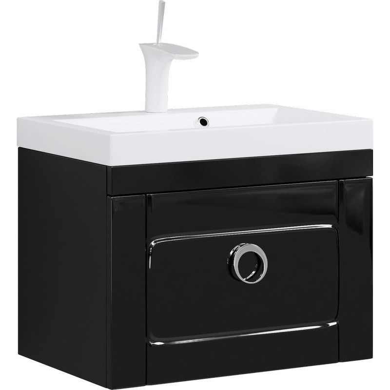 Тумба подвесная с ящиком Aqwella 5 Stars Infinity 60/80/100 цвет черный