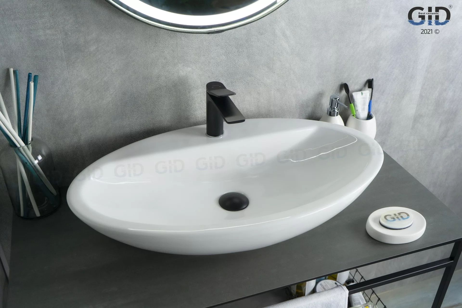 Умывальник Gid N9435 73x41.5, 51149