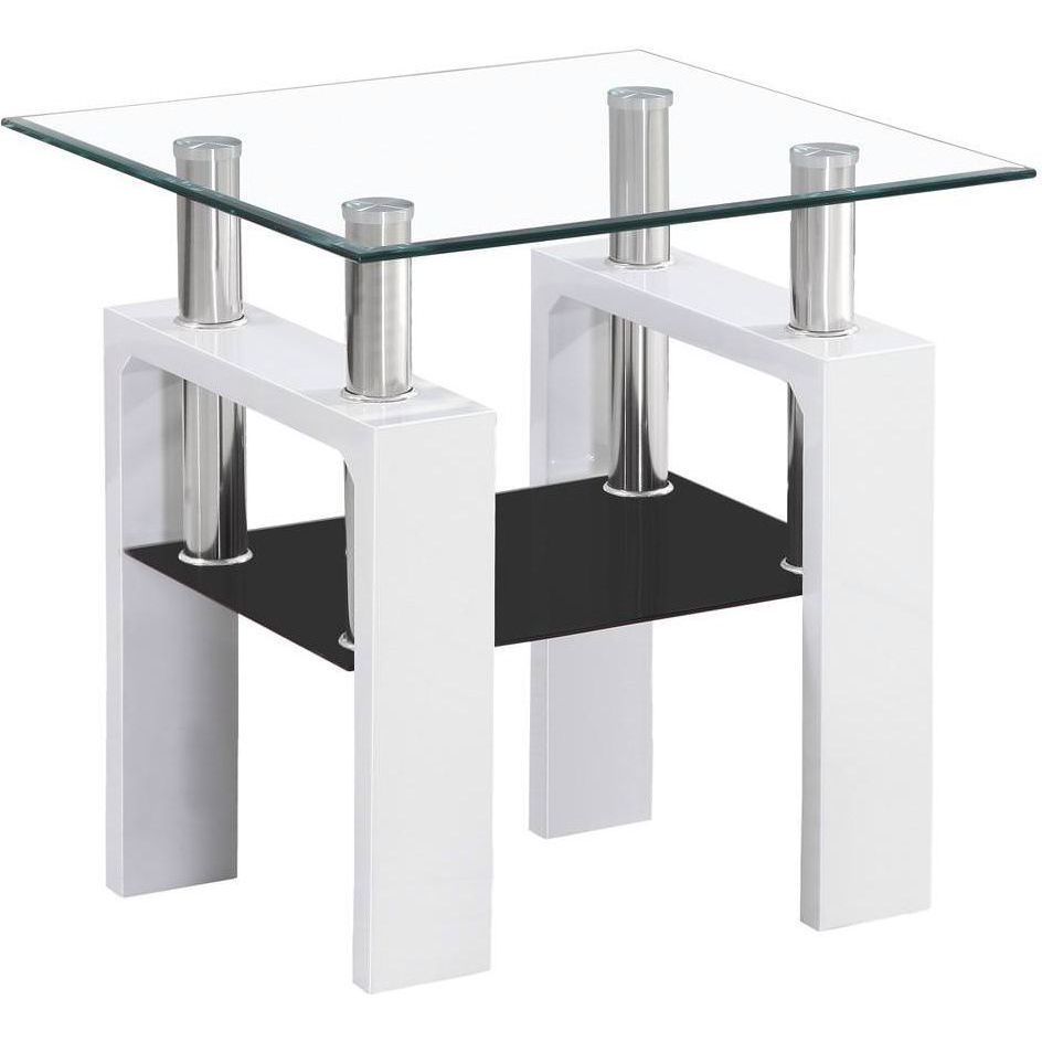 Стол журнальный Signal Lisa D белый, LISADVH1